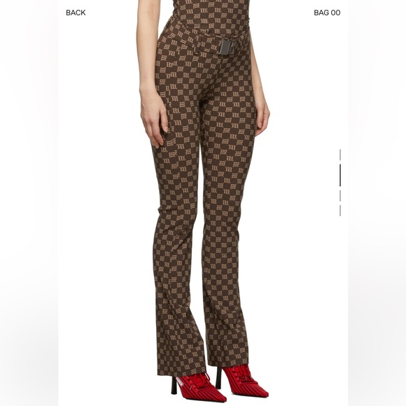 MISBHV SSENSE Exclusive Brown Monogram Lara Trousers - XS - Picture 4 of 5